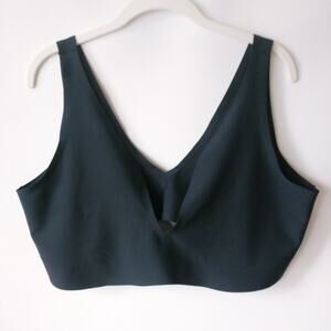 Parade Wireless Plunge Bralette Womens 3XL Black